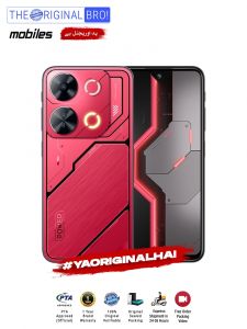 Itel P65 - 4GB RAM - 128GB Storage - PTA Approved - 12 Months Warranty - Red - The Original Bro Mobiles - TOB28